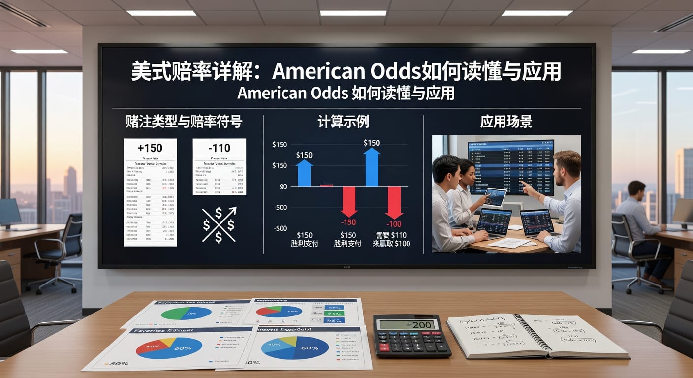 美式赔率 American Odds：新手入门、计算与实战指南 | 体坛体育
