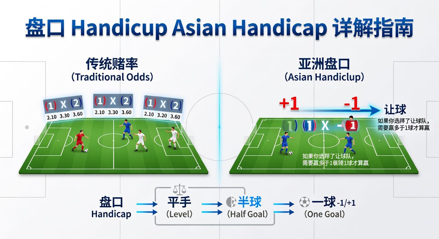 亚洲盘Asian Handicap深度解析：赔率、玩法与实战策略